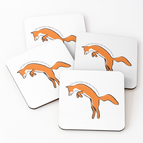 Item preview, Fleabag: Foxes Follow Me! designed and sold by dutchesskmw.