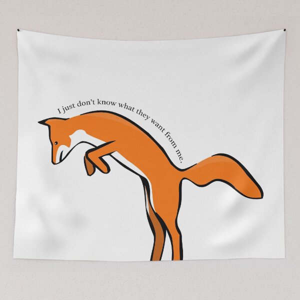 Item preview, Fleabag: Foxes Follow Me! designed and sold by dutchesskmw.