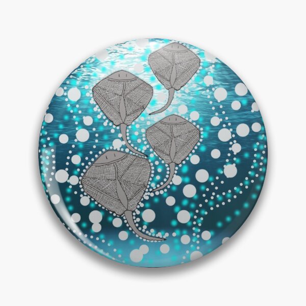 Item preview, Ginup (Stingray) designed and sold by Sammy Wyborn Aboriginal Art.