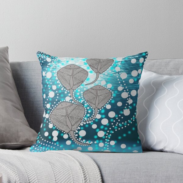Item preview, Ginup (Stingray) designed and sold by Sammy Wyborn Aboriginal Art.