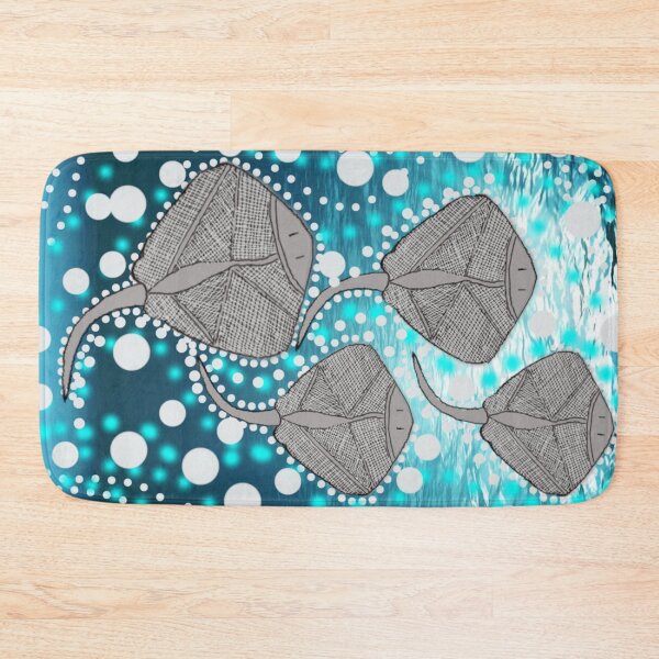 Item preview, Ginup (Stingray) designed and sold by Sammy Wyborn Aboriginal Art.