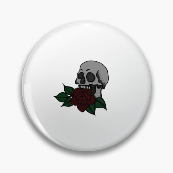 Item preview, Skull and Rose designed and sold by DrivingWithJax.
