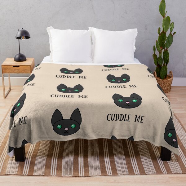 Item preview, Black Cuddle Me Cat Green Eyes - Funny Cat Owner Gift Ideas designed and sold by Sugar-Magnolia.