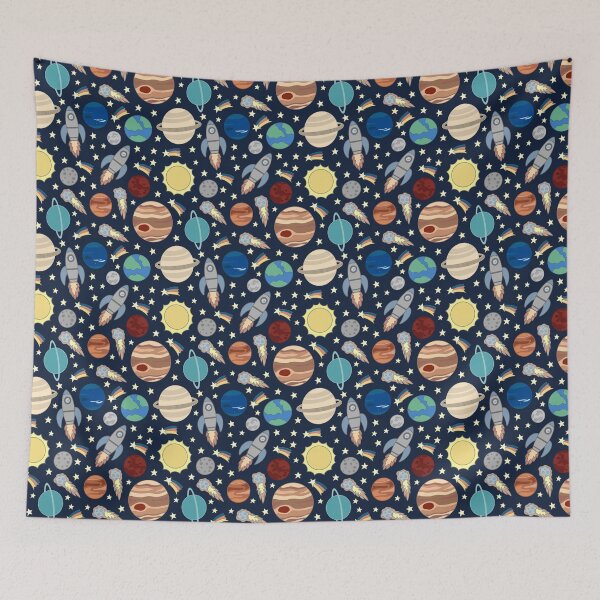 Item preview, Space pattern designed and sold by cwillustration.