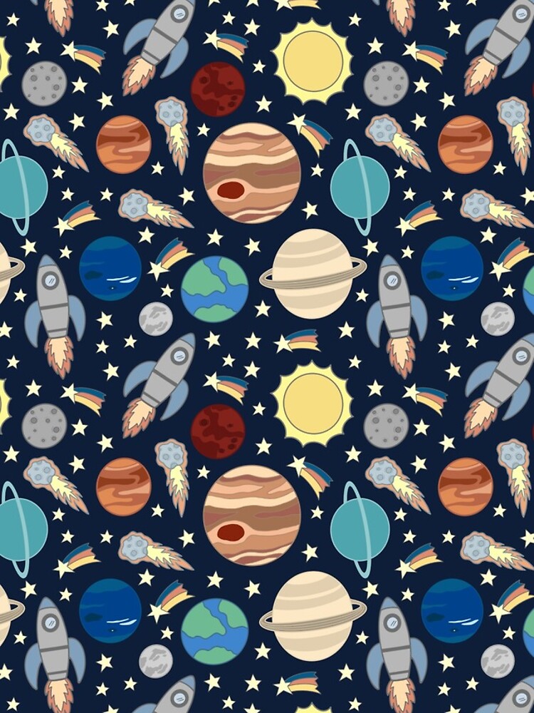 Thumbnail 4 of 4, iPhone Case, Space pattern designed and sold by cwillustration.