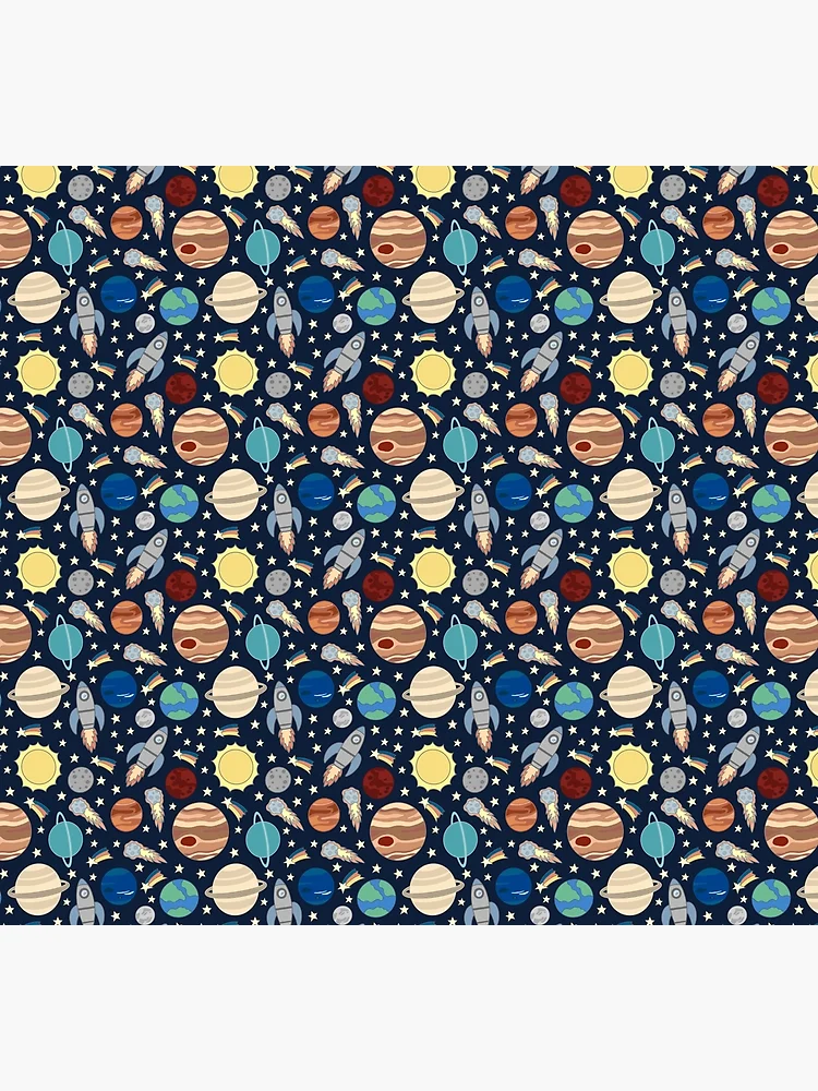 Thumbnail 5 of 5, Socks, Space pattern designed and sold by cwillustration.