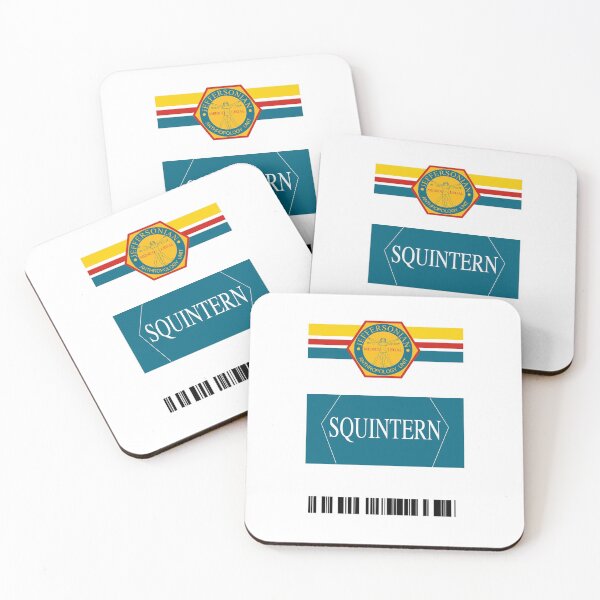 Item preview, Squint Intern ID Bones Tv designed and sold by everseffect.