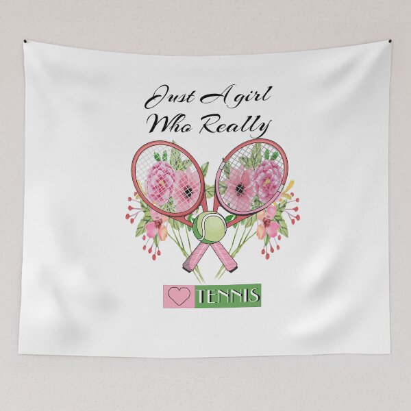 Item preview, girl who loves tennis designed and sold by PRINTED ..