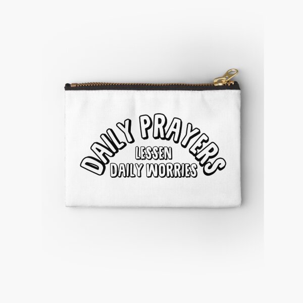 Item preview, Daily Prayers Lessen Daily Worries Black designed and sold by Andantino.