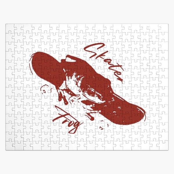 Item preview, Copia de Frog on skateboard red designed and sold by Dirtdiver06.