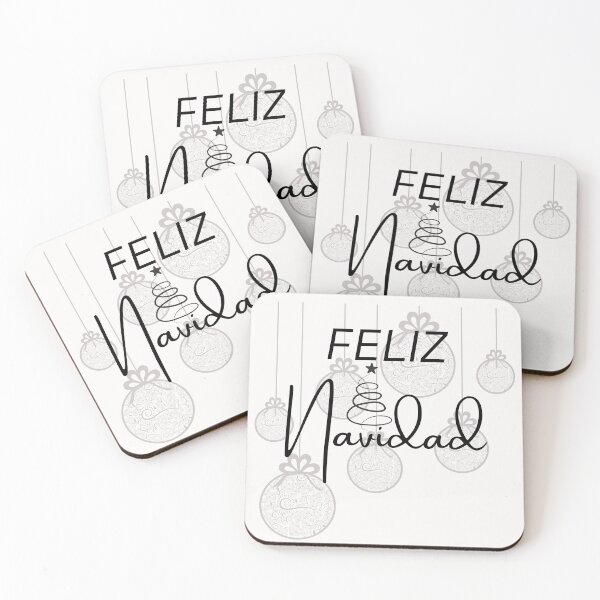 Item preview, Feliz Navidad, Prospero ano y felicidad, Merry Christmas, feliz, spanish, papa noel, san nicolas mexican, hispanic, christmas, christmas holidays, christmas tree, santa claus, designed and sold by prteacool.