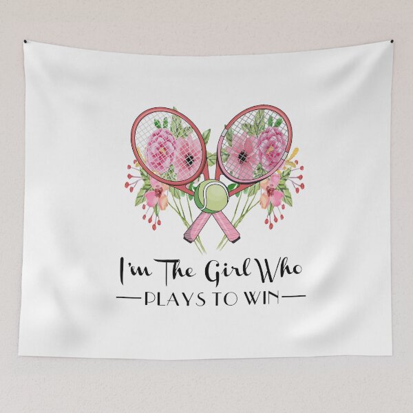 Item preview, girl who plays tennis designed and sold by PRINTED ..