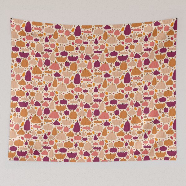 Item preview, Fall Pumpkin Pattern - Beige designed and sold by KTJoh.
