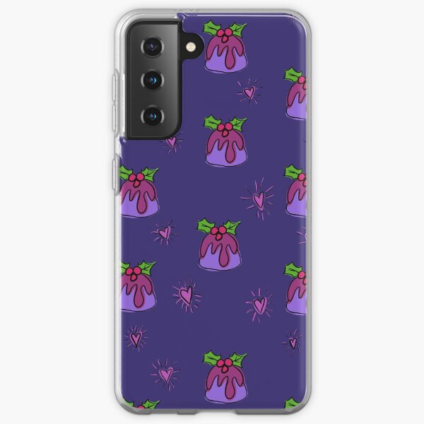 Christmas pudding Samsung Galaxy Soft Case