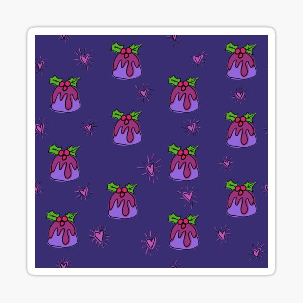 Christmas pudding Sticker