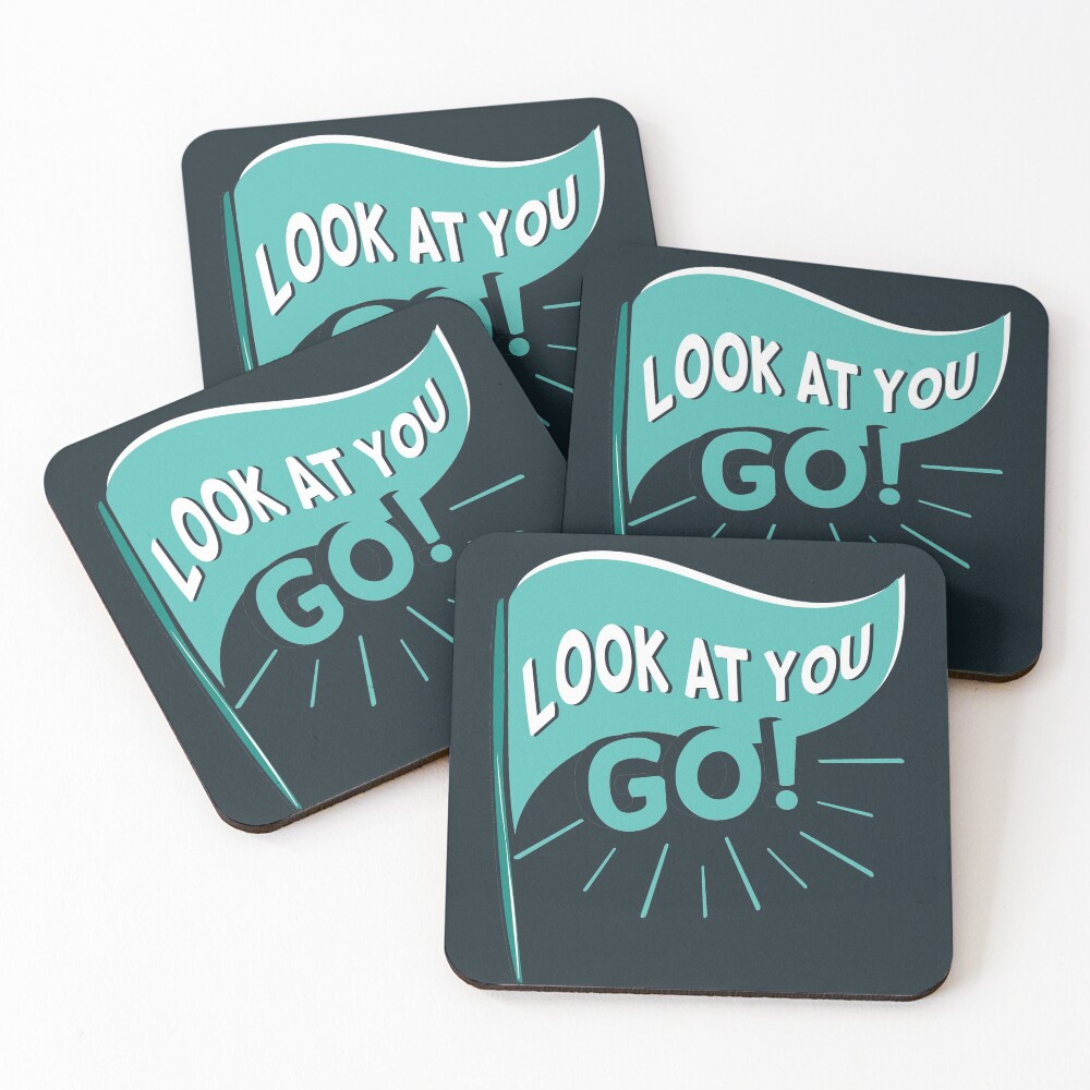 David Rose congratulates Patrick Brewer on Schitt's Creek. Patrick gets a phone number of an interested man and David cheers him on. Coasters (Set of 4)