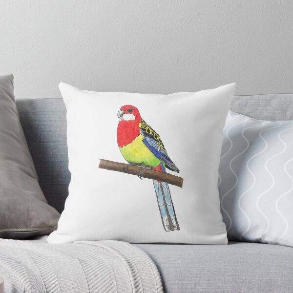 Item preview, Eastern Rosella drawing designed and sold by LittleWrenArt.