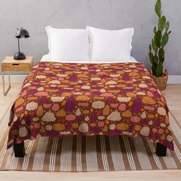 Item preview, Fall Pumpkin Pattern - Brown designed and sold by KTJoh.