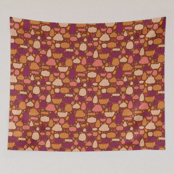 Item preview, Fall Pumpkin Pattern - Brown designed and sold by KTJoh.
