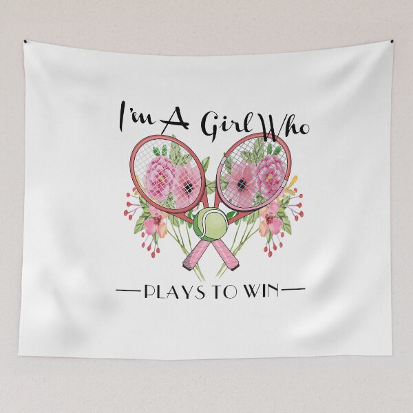 Item preview, girl who plays tennis designed and sold by PRINTED ..