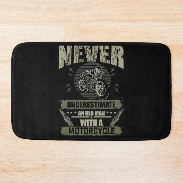 Item preview, Never Underestimate An Old Man With A Motorcycle Trendy T-shirt designed and sold by topartist20.
