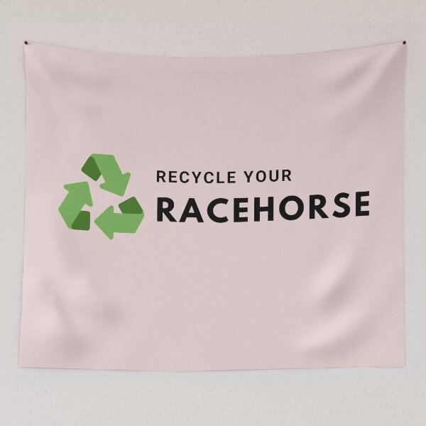 Item preview, Recycle Your Racehorse | Horse Design designed and sold by cheekygelding.