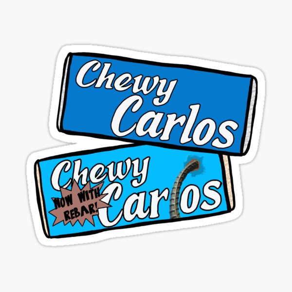 Chewy Carlos Sticker