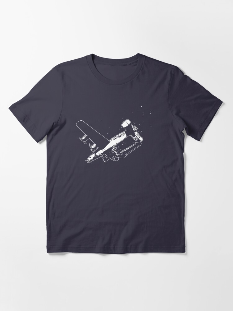 Alternate view of Shot B-24 Liberator! Essential T-Shirt