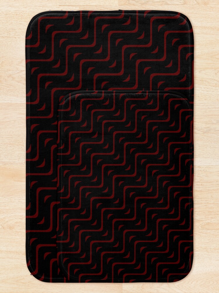 Thumbnail 5 of 6, Bath Mat, zig zag designed and sold by MikeTheGinger94.