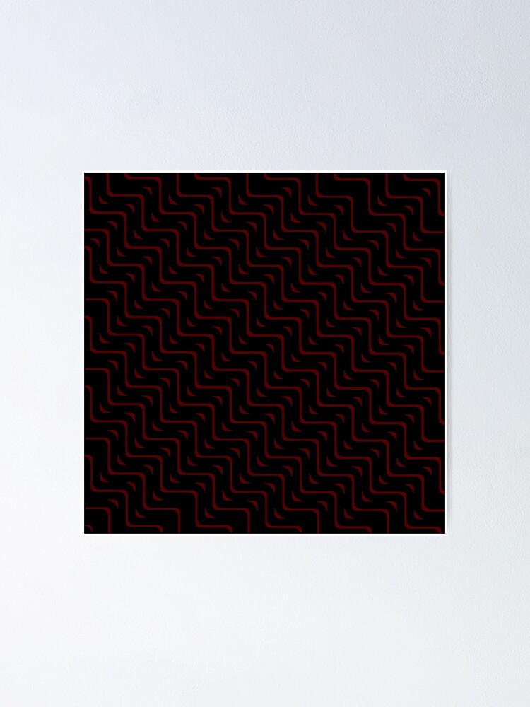 Thumbnail 1 of 3, Poster, zig zag designed and sold by MikeTheGinger94.
