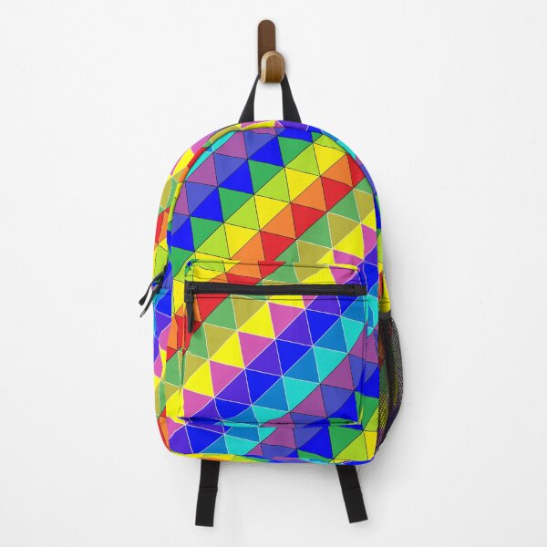 Item preview, Rainbow Colored Triangles and negatives - 45 Tilt designed and sold by hendrickssdh.