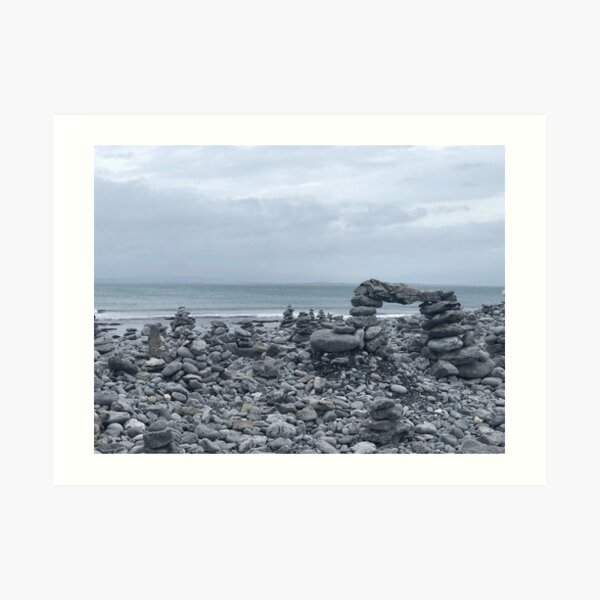 Cairns of Inis Mór Art Print