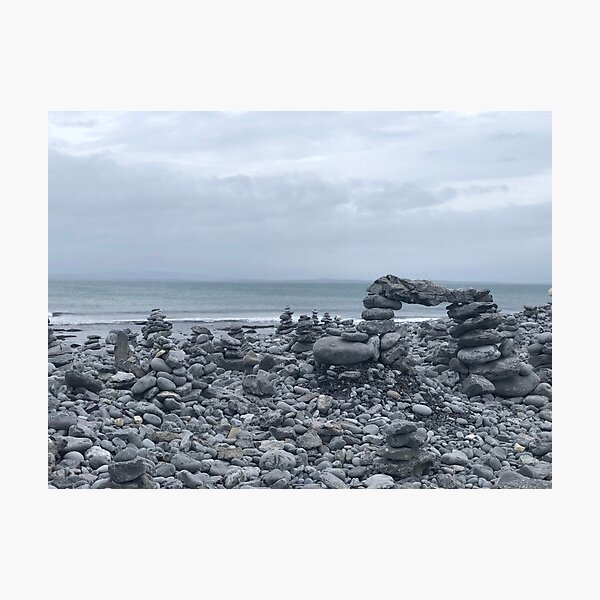 Cairns of Inis Mór Photographic Print