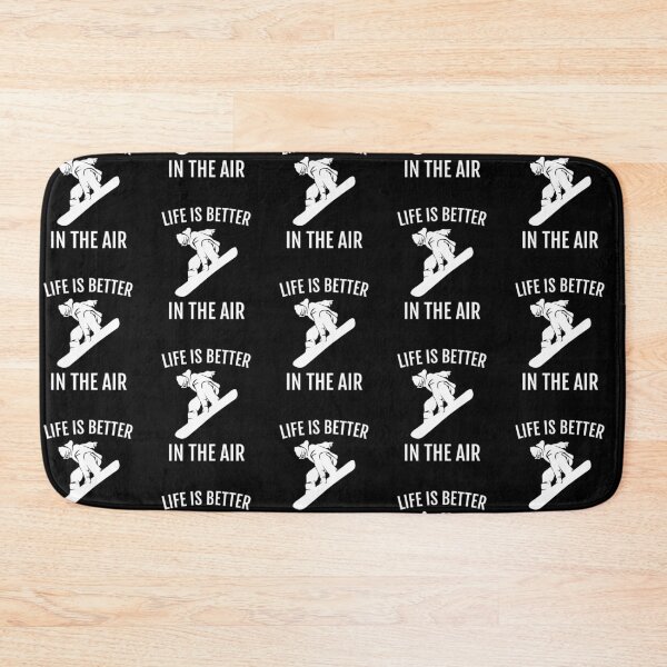 Item preview, Snowboarding Graphic Design; Life is Better in the Air designed and sold by EstelleStar.