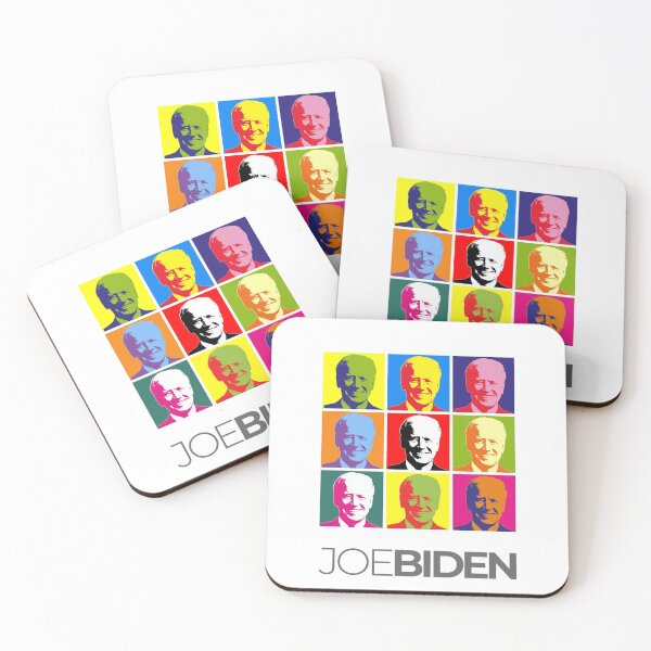 Item preview, Joe Biden pop-art poster portrait designed and sold by CMYKStudio.