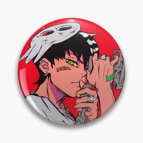 Death the Kid Soul Eater Badge