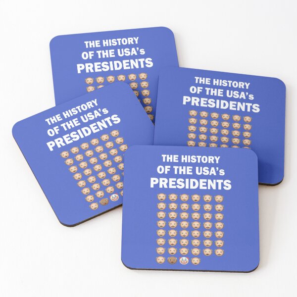 Item preview, The History of The USA Presidents Emoji Style Updated with Biden designed and sold by magentasponge.