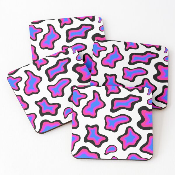 Item preview, Wildflower inspired Colourful Cow Print Design! Rainbow cow pattern designed and sold by floweryhaven.