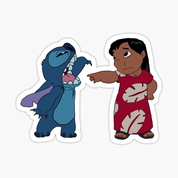 Lilo and Stitch Stickers Pack decals，kids toy decals Wholesale Stickers