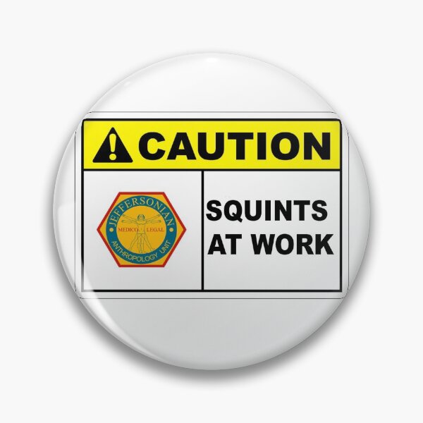 Item preview, Caution Squints at Work designed and sold by everseffect.