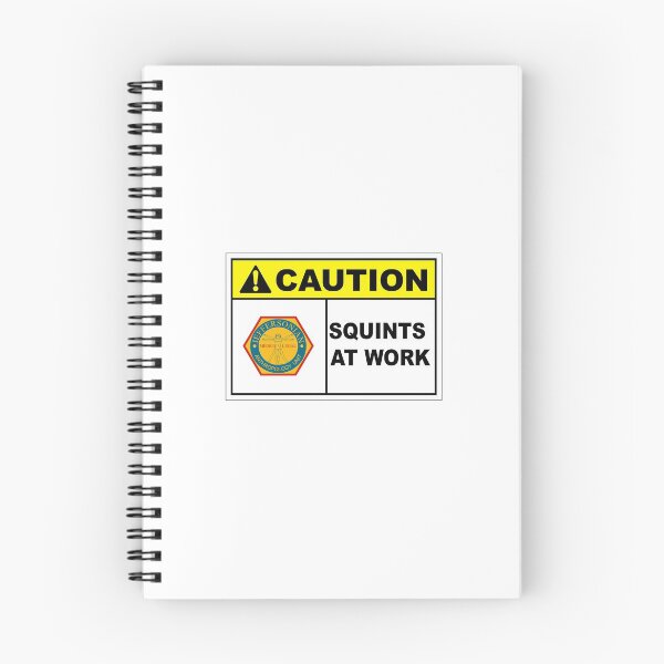 Item preview, Caution Squints at Work designed and sold by everseffect.