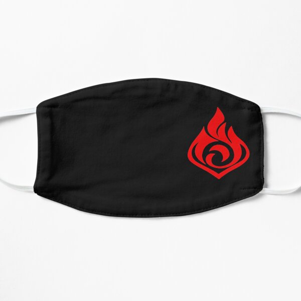 Genshin Impact Pyro Flache Maske
