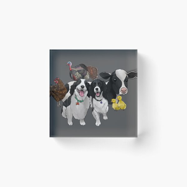 Item preview, Commissioned Illustration: Nola, Edgar and Friends designed and sold by Dino & Panda Studios.