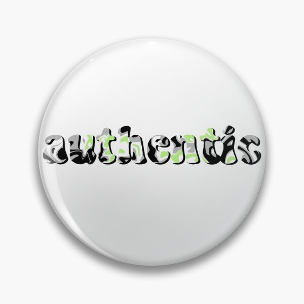 Item preview, authentic agender  designed and sold by wordswithfonts.