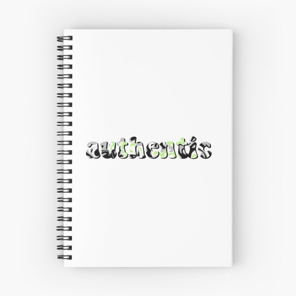 Item preview, authentic agender designed and sold by wordswithfonts.