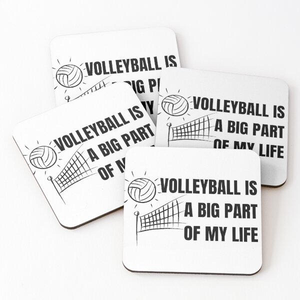 Item preview, Volleyball Is A Big Part Of My Life designed and sold by Hatomomox.