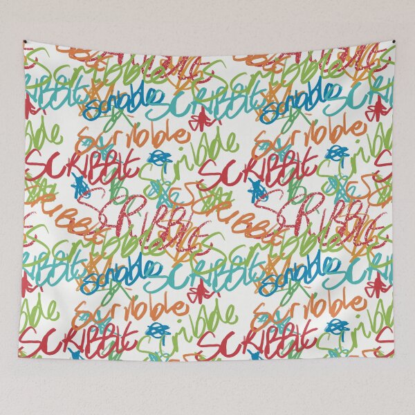 Item preview, Scribble, scribble, scribble designed and sold by radiosilenceD.