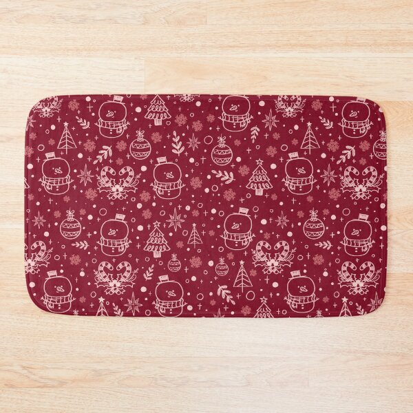 Item preview, Winter Snowman Pattern - Red designed and sold by KTJoh.