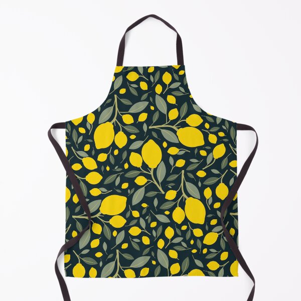 Item preview, Blue & Yellow Citrus Pattern designed and sold by lanolga.