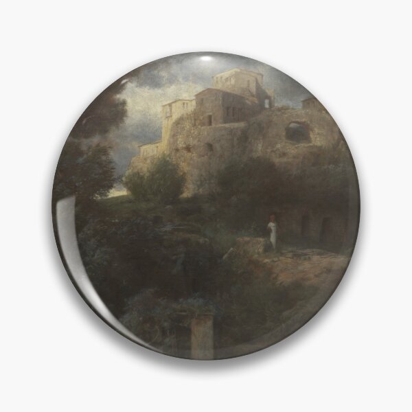 Item preview, Journey to Emmaus (Böcklin) designed and sold by ArtHistorical.